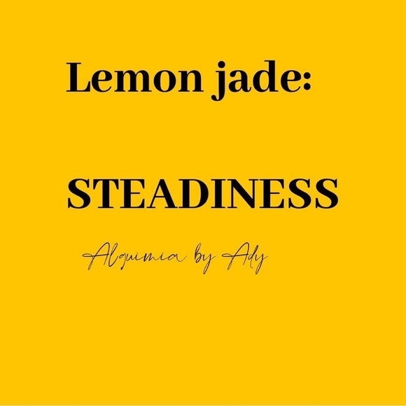 Lemon Jade gold statement bangle cuff bracelet set handmade bohemian luxury - Picture 7 of 7